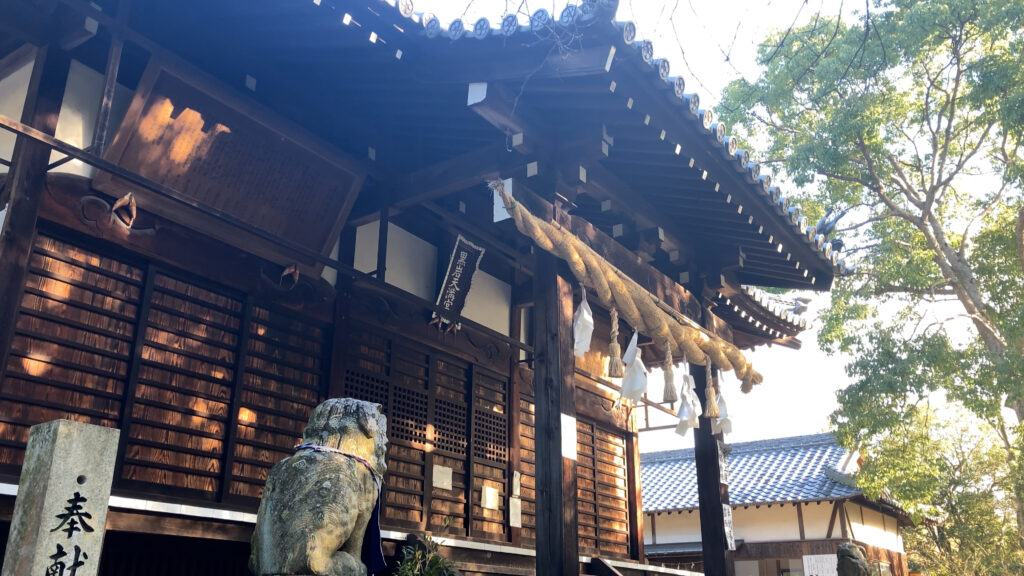 坂出市川津町 黒岩天満宮 拝殿